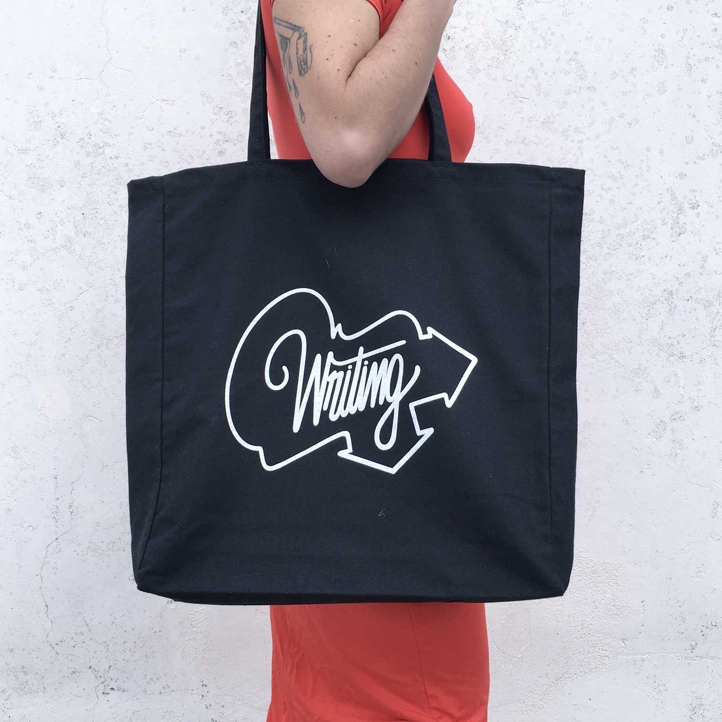 Borsa Urban Graffiti Writing - 100% Cotone - Stampa serigrafica - 38x42x8 - 280gr