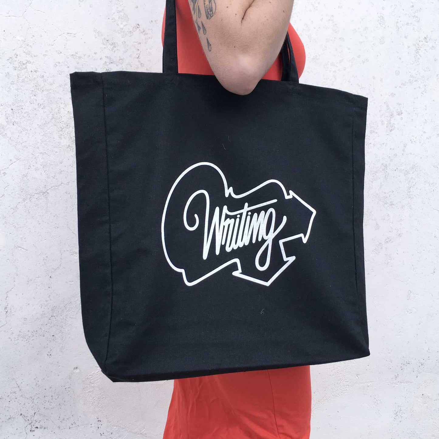 Borsa Urban Graffiti Writing - 100% Cotone - Stampa serigrafica - 38x42x8 - 280gr