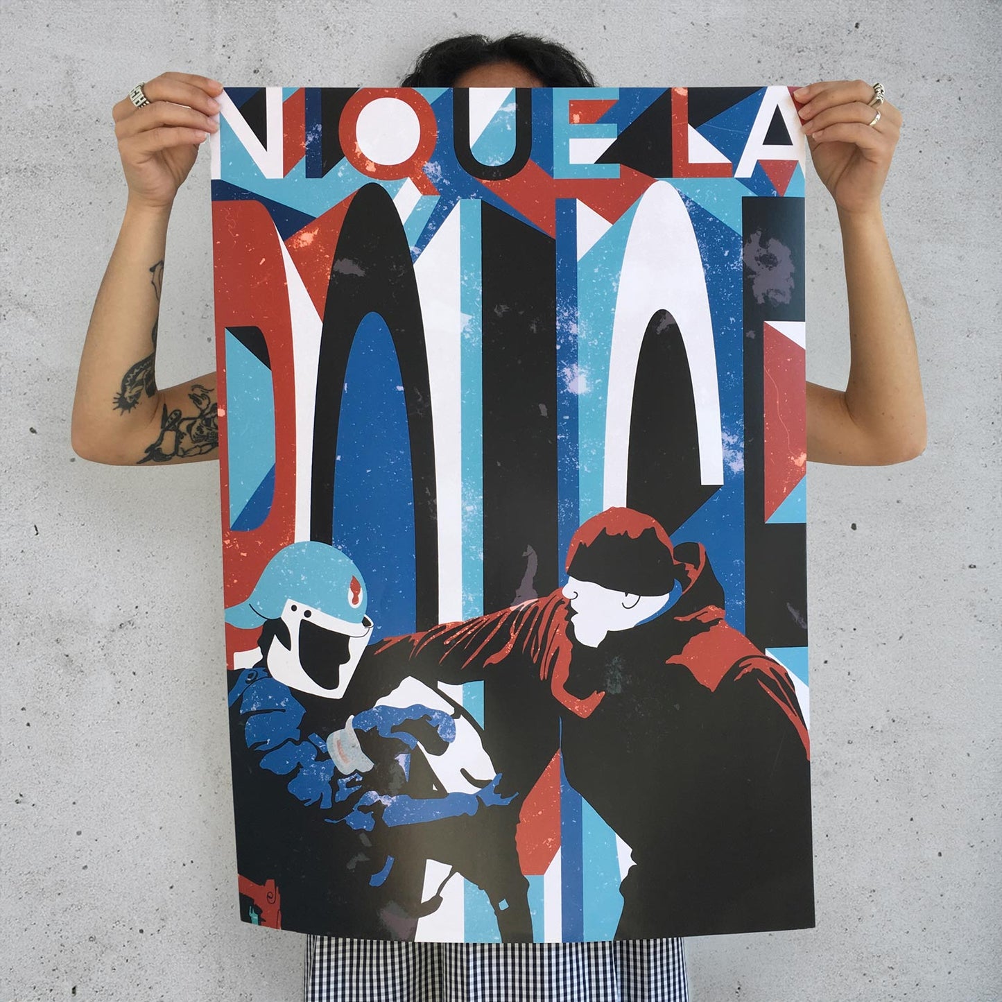 Nique La Police - Manifesto 48x68 - Poster Art